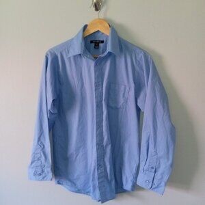 George Sky Blue Long Sleeve Button Up Shirt